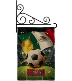 World Cup Mexico - Sports Interests Vertical Impressions Decorative Flags HG190129 Made In USA