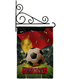 World Cup Morocco - Sports Interests Vertical Impressions Decorative Flags HG190130 Made In USA