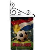 World Cup Netherlands - Sports Interests Vertical Impressions Decorative Flags HG190131 Made In USA