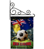 World Cup New Zealand - Sports Interests Vertical Impressions Decorative Flags HG190132 Made In USA