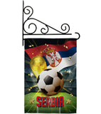 World Cup Serbia - Sports Interests Vertical Impressions Decorative Flags HG190139 Made In USA