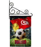 World Cup Tunisia - Sports Interests Vertical Impressions Decorative Flags HG190143 Made In USA