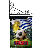 World Cup Uruguay - Sports Interests Vertical Impressions Decorative Flags HG190147 Made In USA