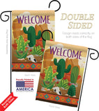 Cactus - Southwest Country & Primitive Vertical Impressions Decorative Flags HG115111 Made In USA