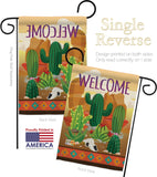 Cactus - Southwest Country & Primitive Vertical Impressions Decorative Flags HG115111 Made In USA