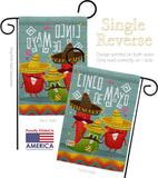 Chili Pepper Cinco de Mayo - Southwest Country & Primitive Vertical Impressions Decorative Flags HG115125 Made In USA