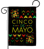 Serape Cinco de Mayo - Southwest Country & Primitive Vertical Impressions Decorative Flags HG115129 Made In USA