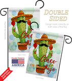 Mr Cactus Cinco de Mayo - Southwest Country & Primitive Vertical Impressions Decorative Flags HG115130 Made In USA