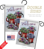 Welcome Succa - Southwest Country & Primitive Vertical Impressions Decorative Flags HG115143 Made In USA