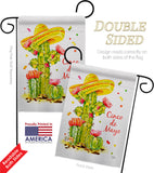 Cactus Cinco de Mayo - Southwest Country & Primitive Vertical Impressions Decorative Flags HG115178 Made In USA