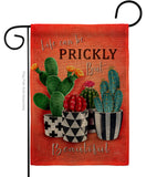 Prickly But Beautiful - Southwest Country & Primitive Vertical Impressions Decorative Flags HG115227 Made In USA