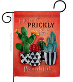 Prickly But Beautiful - Southwest Country & Primitive Vertical Impressions Decorative Flags HG115227 Made In USA