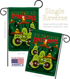 Avocado Fiesta - Southwest Country & Primitive Vertical Impressions Decorative Flags HG115234 Made In USA