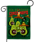 Avocado Fiesta - Southwest Country & Primitive Vertical Impressions Decorative Flags HG115234 Made In USA