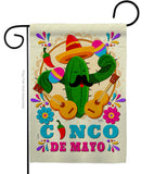 Mr. Cactus Mayo - Southwest Country & Primitive Vertical Impressions Decorative Flags HG115236 Made In USA