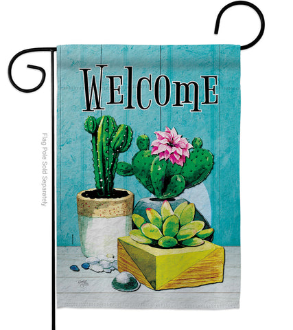 succulent garden sign Succulent Welcome