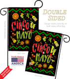 Ready to Cinco de Mayo - Southwest Country & Primitive Vertical Impressions Decorative Flags HG137043 Made In USA