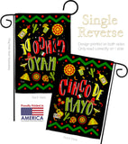 Ready to Cinco de Mayo - Southwest Country & Primitive Vertical Impressions Decorative Flags HG137043 Made In USA