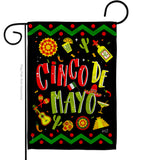 Ready to Cinco de Mayo - Southwest Country & Primitive Vertical Impressions Decorative Flags HG137043 Made In USA