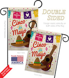 Fiesta Cinco de Mayo - Southwest Country & Primitive Vertical Impressions Decorative Flags HG137044 Made In USA