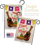 Fiesta Cinco de Mayo - Southwest Country & Primitive Vertical Impressions Decorative Flags HG137044 Made In USA
