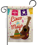 Fiesta Cinco de Mayo - Southwest Country & Primitive Vertical Impressions Decorative Flags HG137044 Made In USA