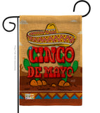 Southwest Cinco de Mayo - Southwest Country & Primitive Vertical Impressions Decorative Flags HG137056 Made In USA