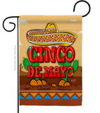 Southwest Cinco de Mayo - Southwest Country & Primitive Vertical Impressions Decorative Flags HG137056 Made In USA