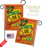 Cinco de Mayo - Southwest Country & Primitive Vertical Impressions Decorative Flags HG192025 Made In USA