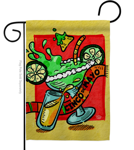 Margarita of Mayo - Southwest Country & Primitive Vertical Impressions Decorative Flags HG192510 Made In USA