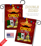 Cinco Festival - Southwest Country & Primitive Vertical Impressions Decorative Flags HG192537 Made In USA