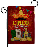 Cinco Festival - Southwest Country & Primitive Vertical Impressions Decorative Flags HG192537 Made In USA
