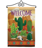 Cactus - Southwest Country & Primitive Vertical Impressions Decorative Flags HG115111 Made In USA