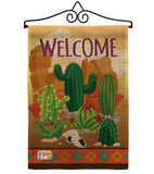 Cactus - Southwest Country & Primitive Vertical Impressions Decorative Flags HG115111 Made In USA