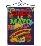 Cinco de Mayo - Southwest Country & Primitive Vertical Impressions Decorative Flags HG115113 Made In USA