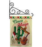 Fiesta Cinco de Mayo - Southwest Country & Primitive Vertical Impressions Decorative Flags HG115128 Made In USA