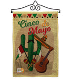 Fiesta Cinco de Mayo - Southwest Country & Primitive Vertical Impressions Decorative Flags HG115128 Made In USA