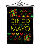 Serape Cinco de Mayo - Southwest Country & Primitive Vertical Impressions Decorative Flags HG115129 Made In USA