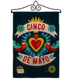Cambaya Cinco De Mayo - Southwest Country & Primitive Vertical Impressions Decorative Flags HG115158 Made In USA