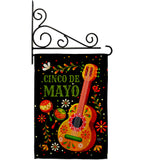 Celebrate Cinco De Mayo - Southwest Country & Primitive Vertical Impressions Decorative Flags HG115224 Made In USA