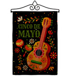 Celebrate Cinco De Mayo - Southwest Country & Primitive Vertical Impressions Decorative Flags HG115224 Made In USA