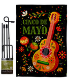 Celebrate Cinco De Mayo - Southwest Country & Primitive Vertical Impressions Decorative Flags HG115224 Made In USA