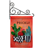 Prickly But Beautiful - Southwest Country & Primitive Vertical Impressions Decorative Flags HG115227 Made In USA