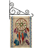 Dreamcatcher - Southwest Country & Primitive Vertical Impressions Decorative Flags HG137010 Made In USA