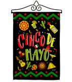 Ready to Cinco de Mayo - Southwest Country & Primitive Vertical Impressions Decorative Flags HG137043 Made In USA