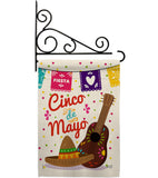 Fiesta Cinco de Mayo - Southwest Country & Primitive Vertical Impressions Decorative Flags HG137044 Made In USA