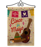 Fiesta Cinco de Mayo - Southwest Country & Primitive Vertical Impressions Decorative Flags HG137044 Made In USA