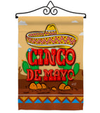 Southwest Cinco de Mayo - Southwest Country & Primitive Vertical Impressions Decorative Flags HG137056 Made In USA