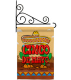 Southwest Cinco de Mayo - Southwest Country & Primitive Vertical Impressions Decorative Flags HG137056 Made In USA