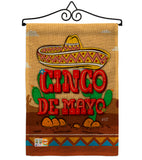 Southwest Cinco de Mayo - Southwest Country & Primitive Vertical Impressions Decorative Flags HG137056 Made In USA